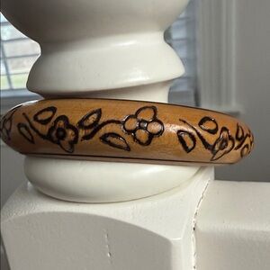 Vintage Wooden Bangle